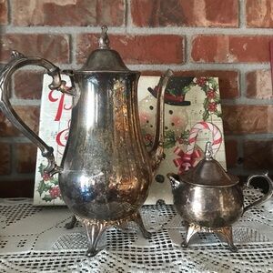 Rare Vintage 1960’s Silver Tea Set